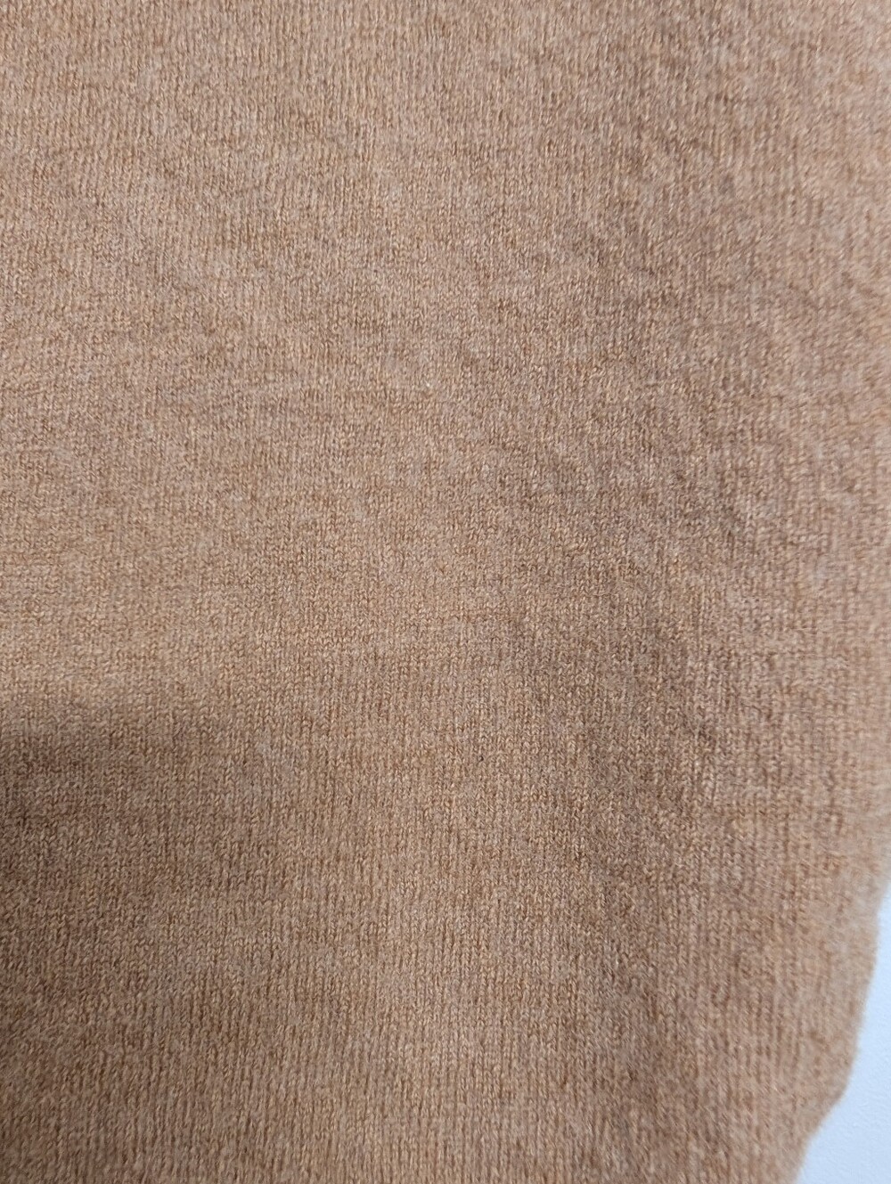 Rachel Zoe 100% Extrafine Merino Wool Taupe Sleeveless Polo Crop Top Size S - Picture 4 of 6